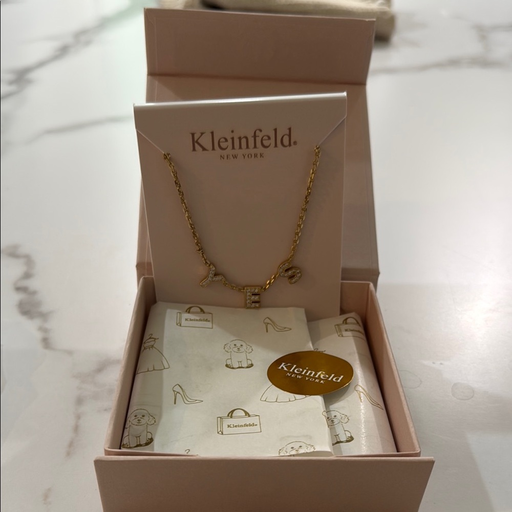 Kleinfeld Gold Necklace
